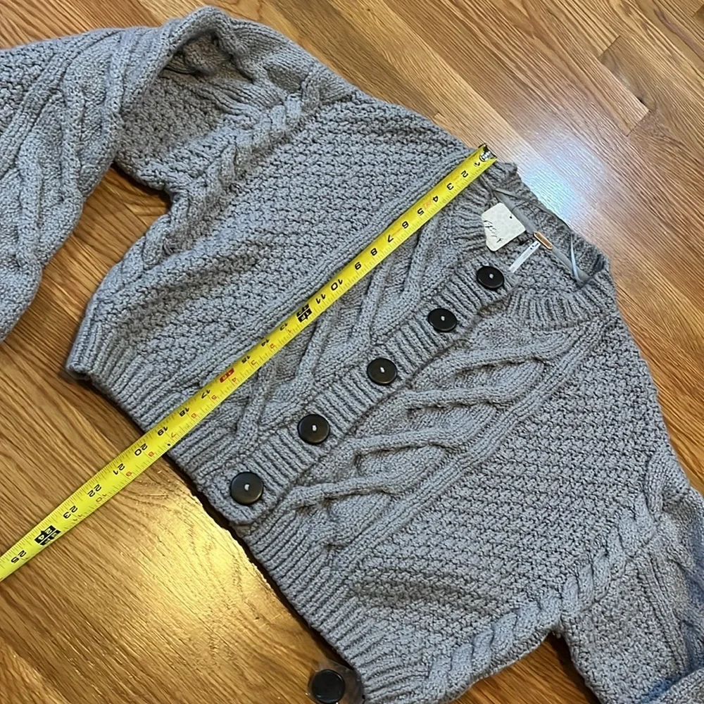 Free People Bonfire Cardi Size XL NWT - Picture 9 of 12